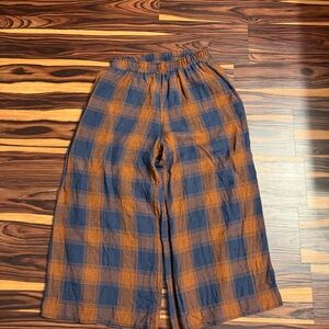 Pyne & Smith Culottes No.11 Linen Cropped Pants